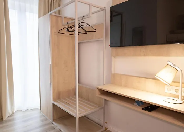 Fairschlafen Boutique Hostel Etagenbett Kombüse 0-13 mit Terrasse, Sauna, Fitness